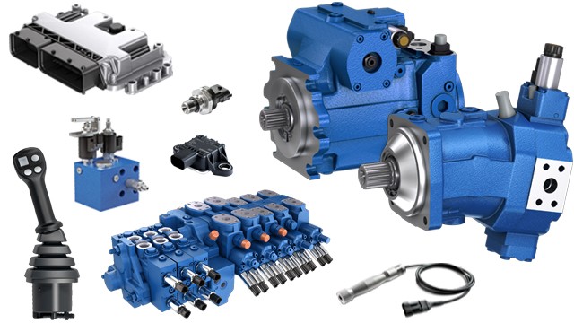 行走液壓及電子元器件